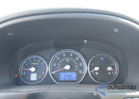 2008 Hyundai Santa Fe Gls z USA, uszkodzony, nr VIN 5NMSG73D28H209280